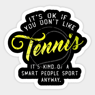 Tennis Quote Sticker